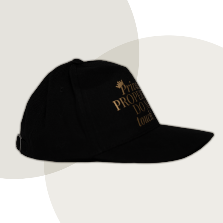 Cap „Private PROPERTY DO NOT touch“ - diskrete Version
