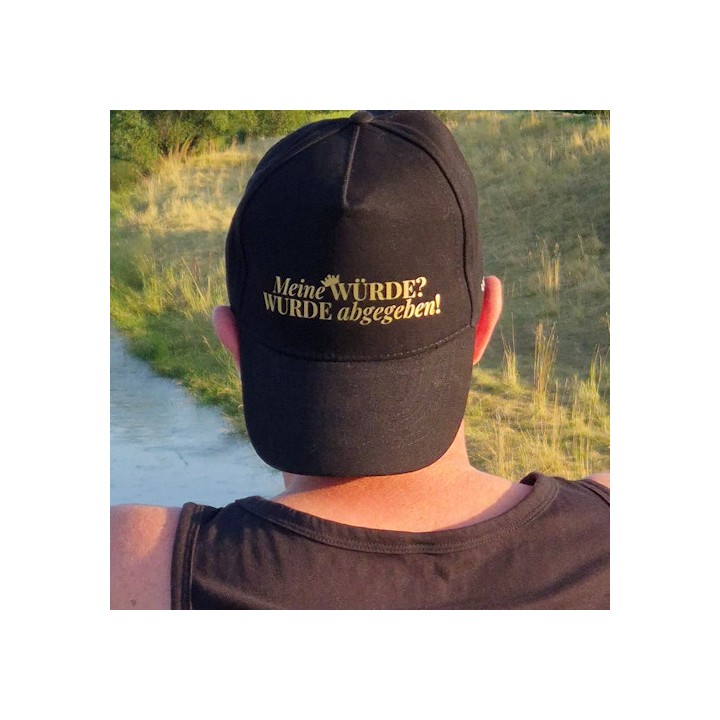 Cap „Meine WÜRDE? WURDE abgegeben!“ - Owned & Proud Version