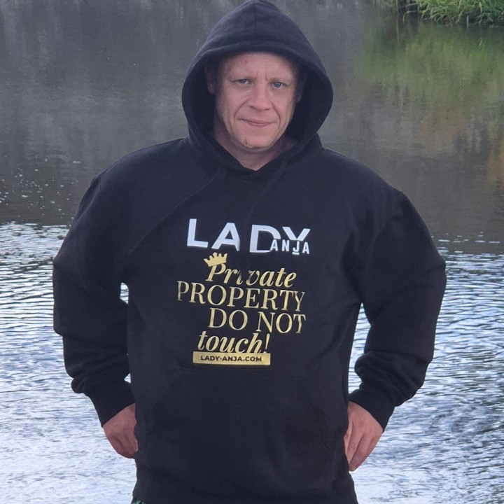 Hoodie „Private PROPERTY DO NOT touch“ - Owned & Proud Version