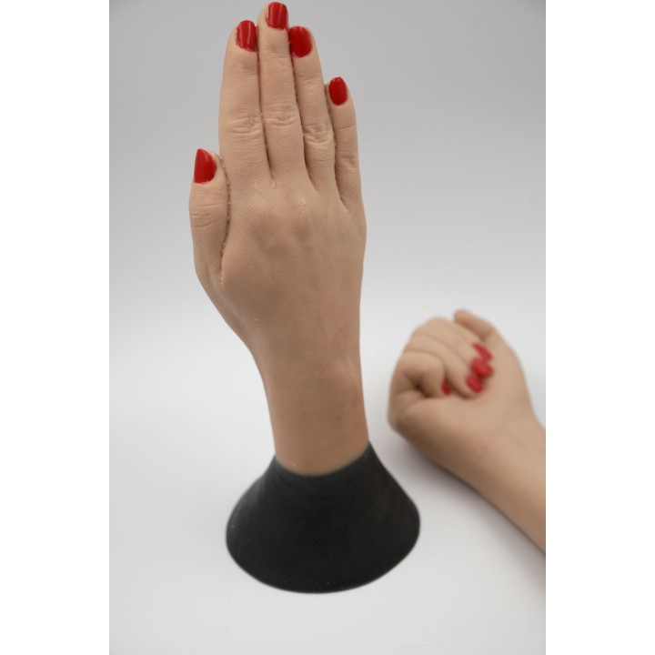 Silikonhand Faust oder flache Hand
